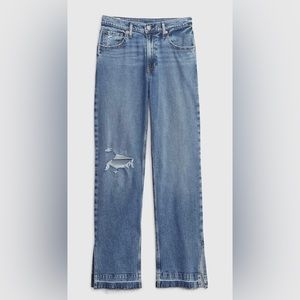 GAP Mid Rise Organic Cotton '90s Loose Jeans with Washwell